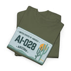 Arizona License Plate T‑Shirt - Heat Mess