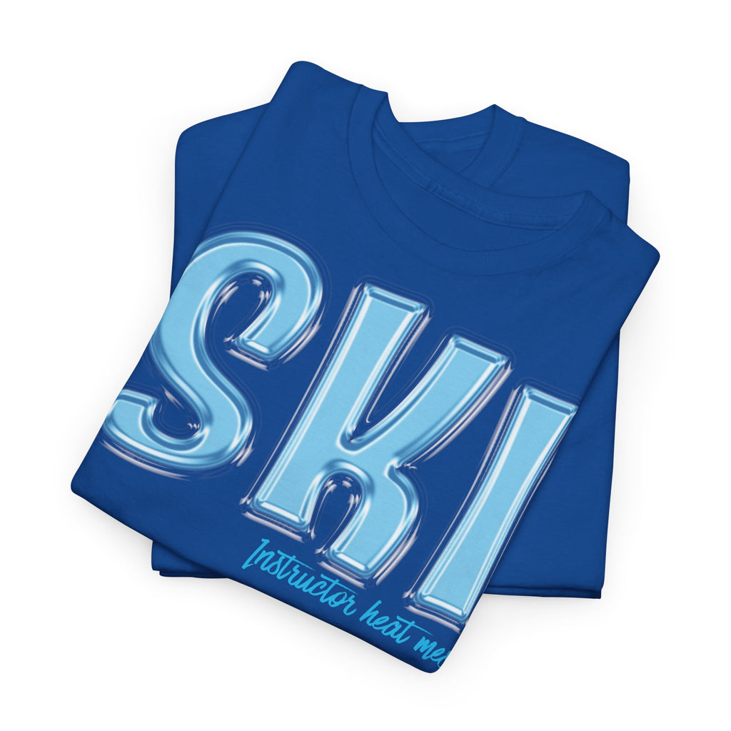 Ski Instructor T-Shirt Graphic Tee - Heat Mess