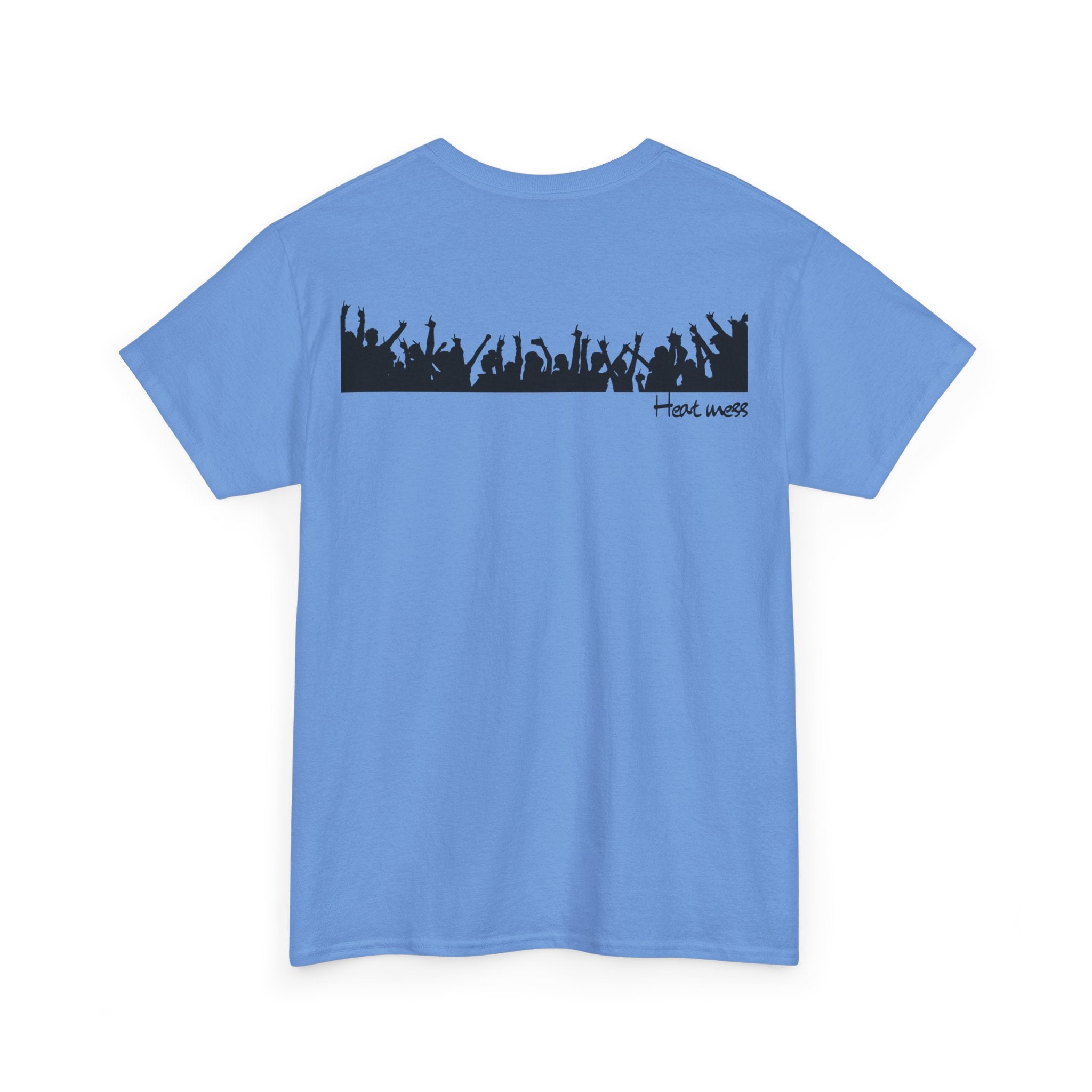 Concert Crowd Silhouette T‑Shirt - Heat Mess
