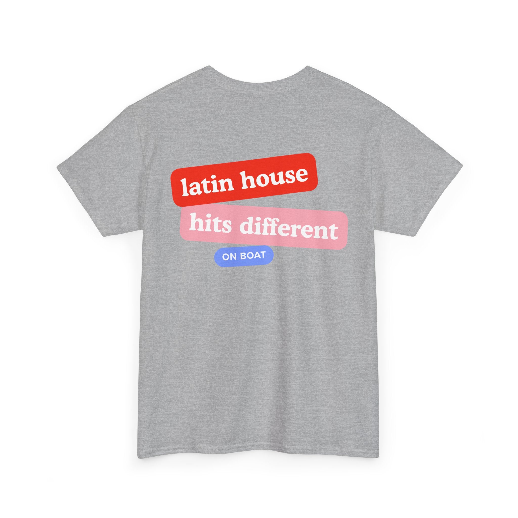 Latin House On Boat T-Shirt - Heat Mess