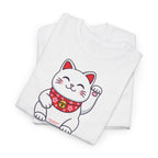 Japanese Good Luck Cat T-Shirt - Heat Mess