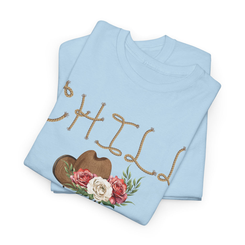 CHILL Floral Western T-Shirt - Heat Mess