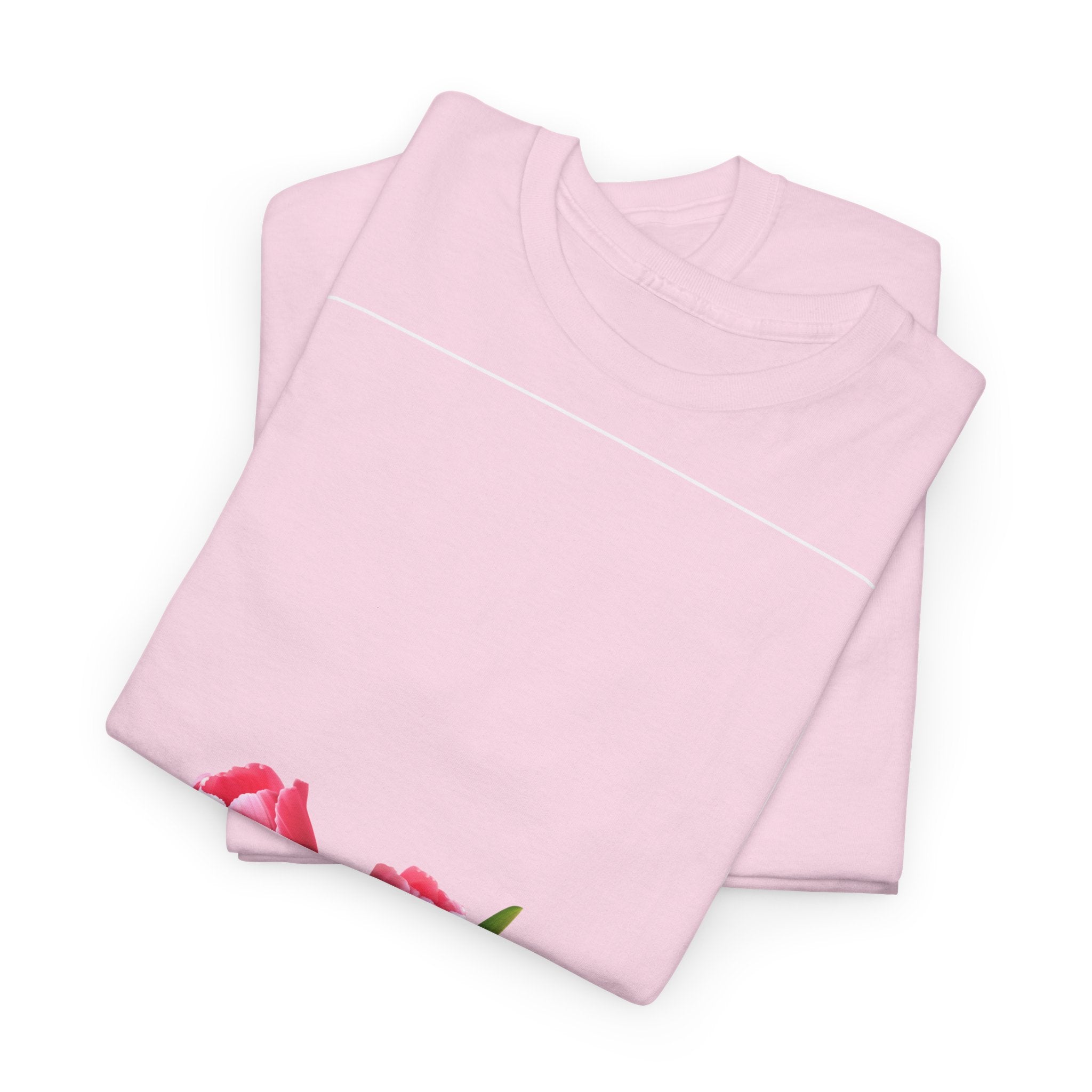 Tulip Bouquet Pink T‑Shirt - Heat Mess