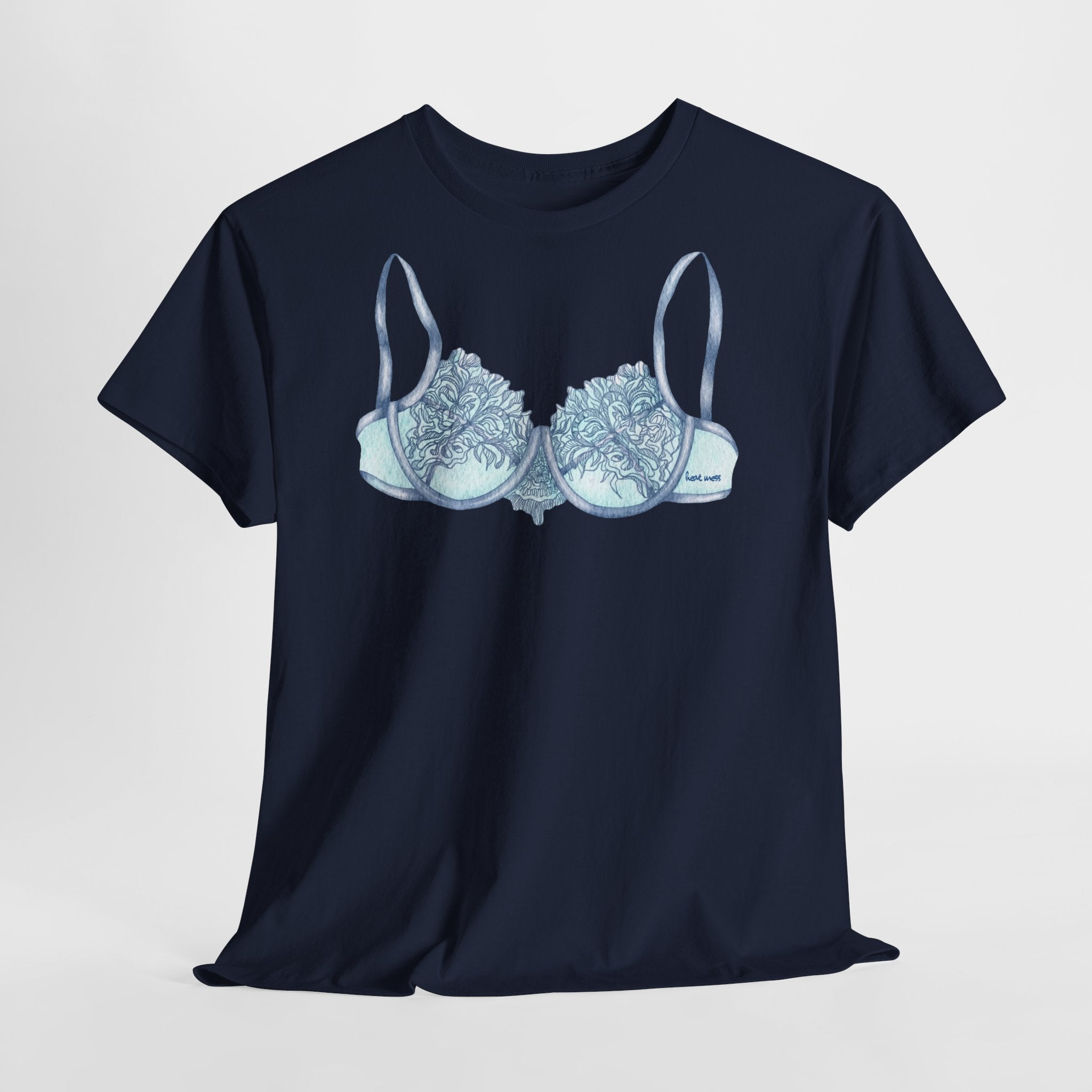Lace Bra T-Shirt - Heat Mess