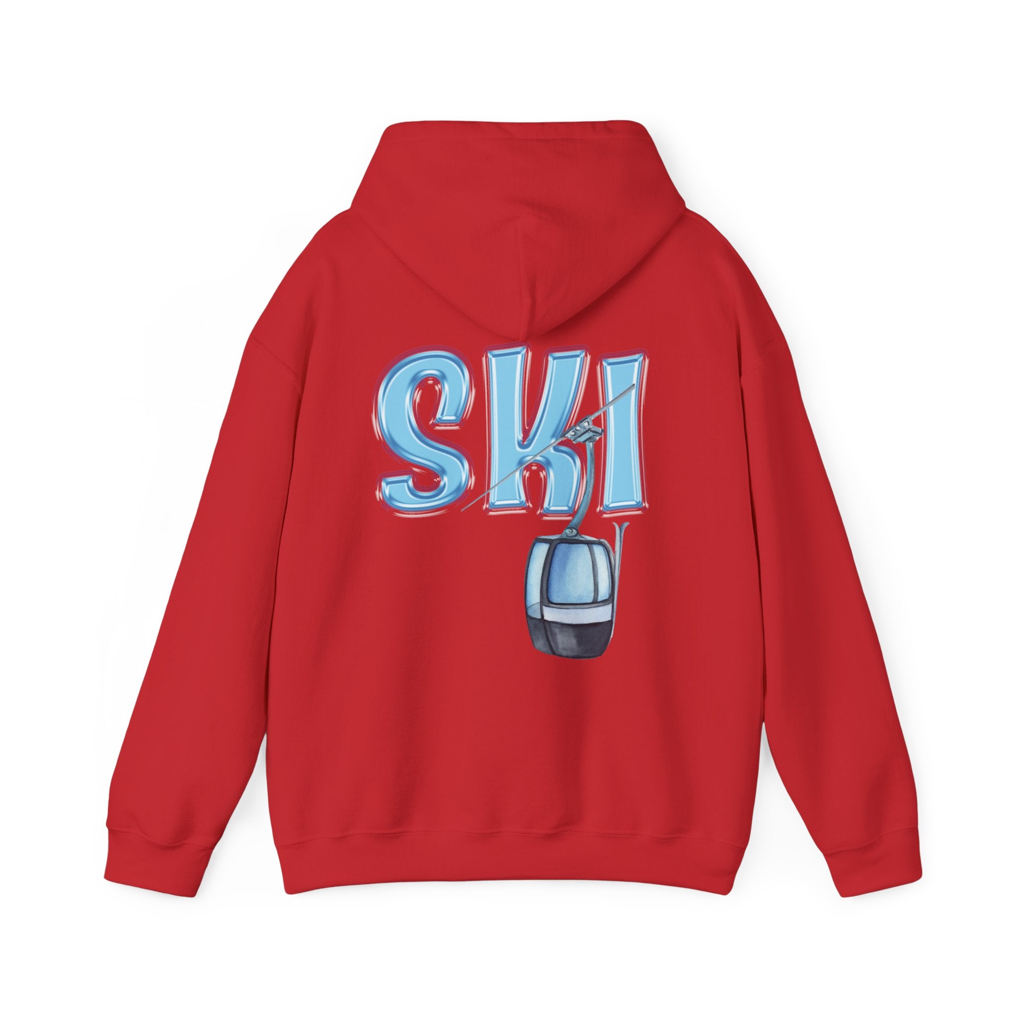 Ski Cable Car Hoodie - Heat Mess