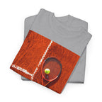 Tennis Racket & Ball T‑Shirt - Heat Mess