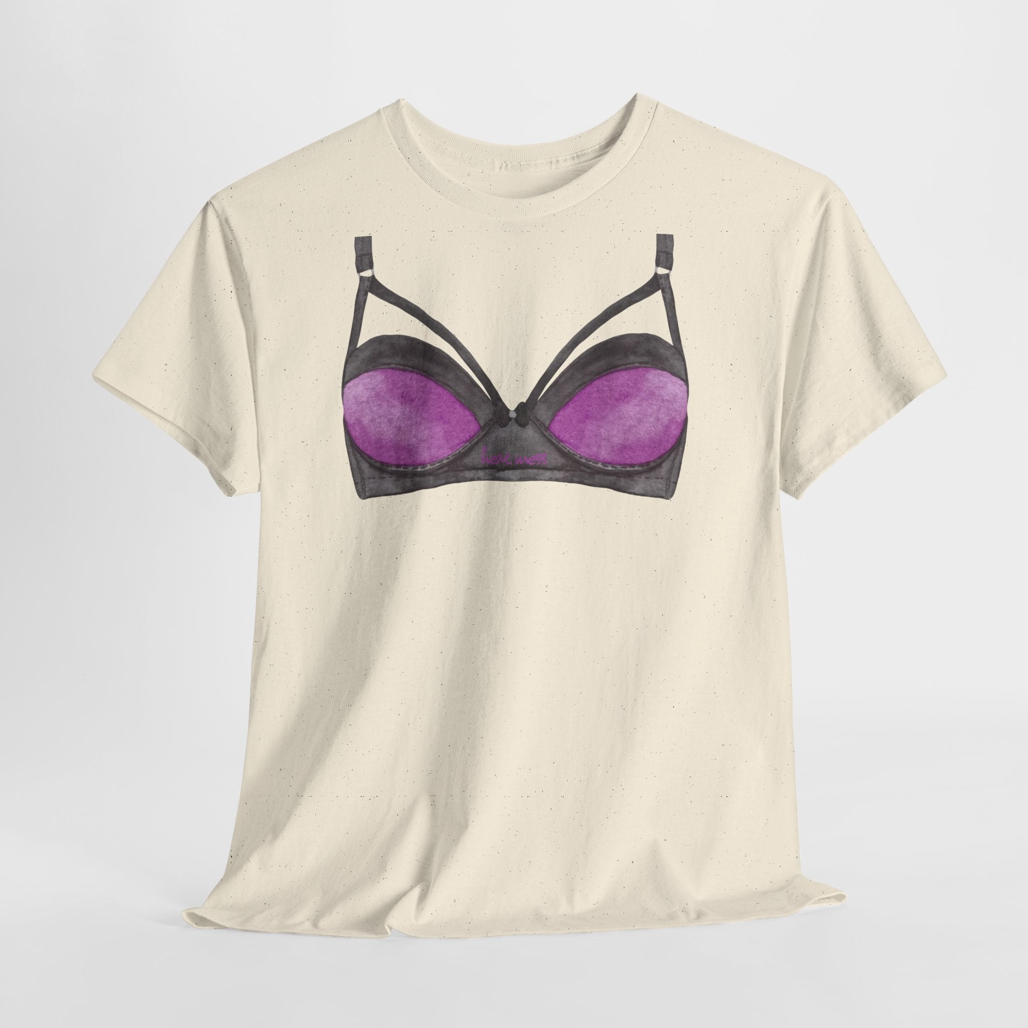 Bra Illustration T‑Shirt - Heat Mess