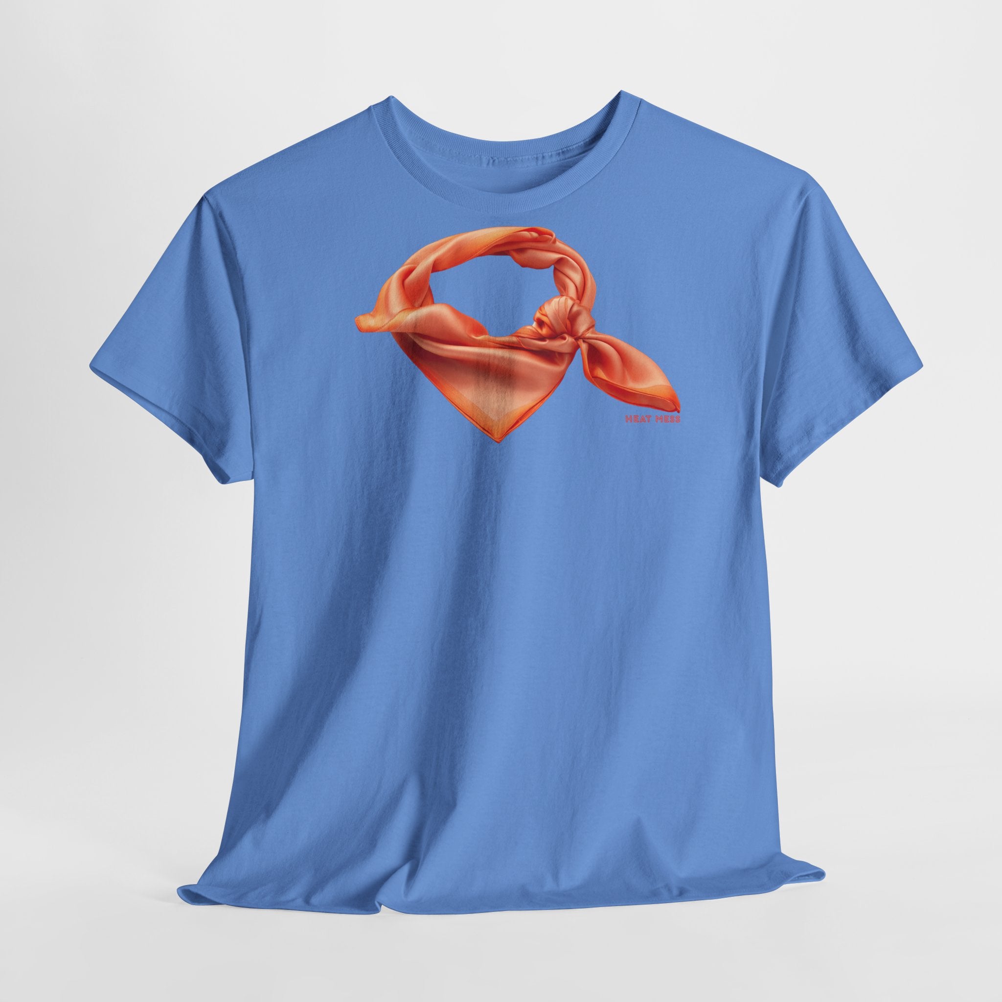 Silk Scarf Graphic T-Shirt - Heat Mess