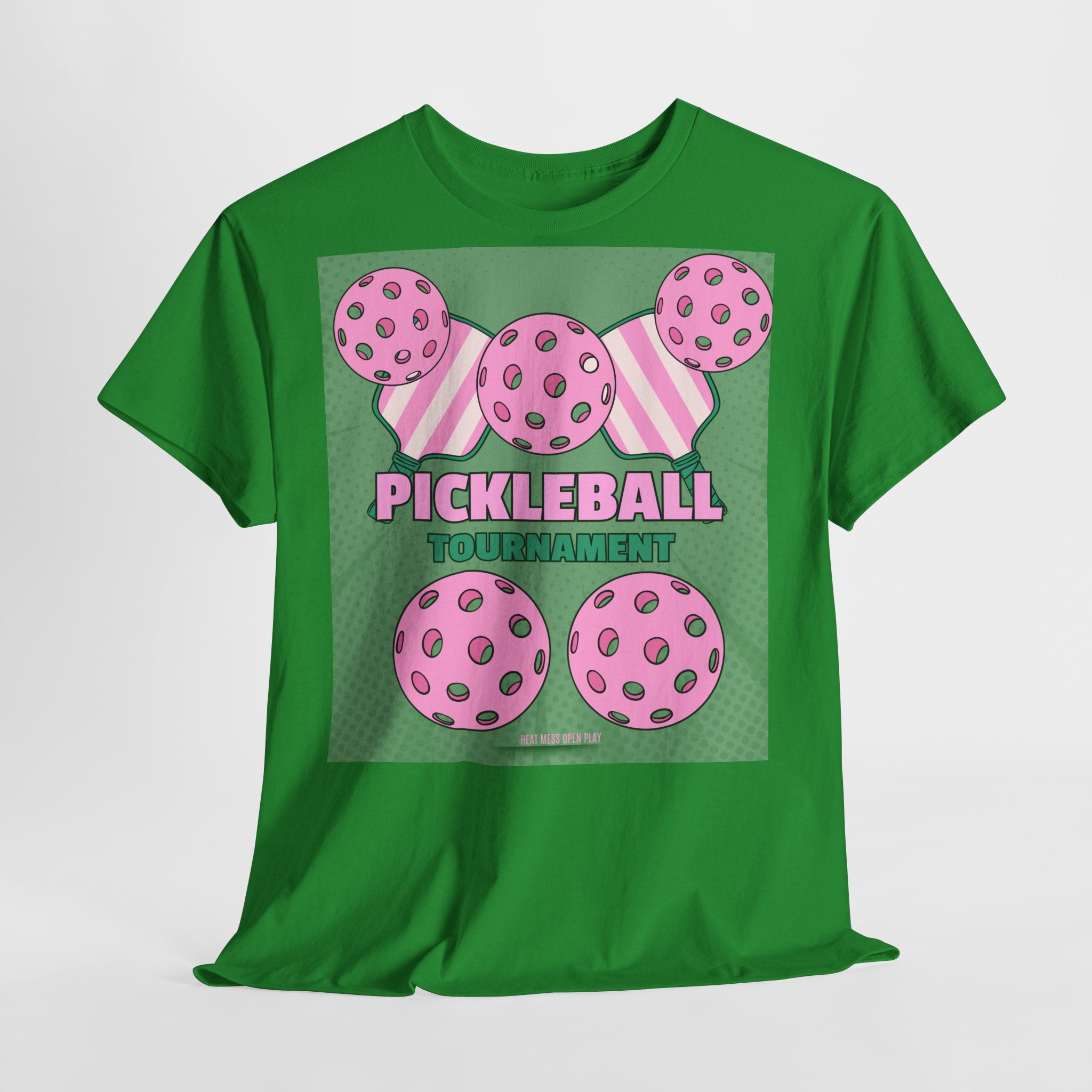 Pickleball Tournament T-Shirt - Heat Mess