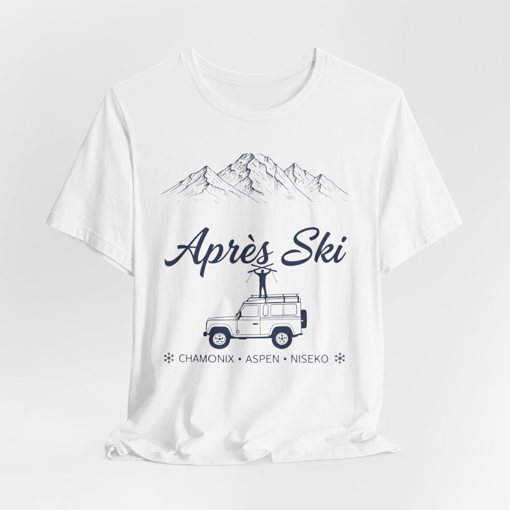 Après Ski T-Shirt — Chamonix • Aspen • Niseko - Heat Mess