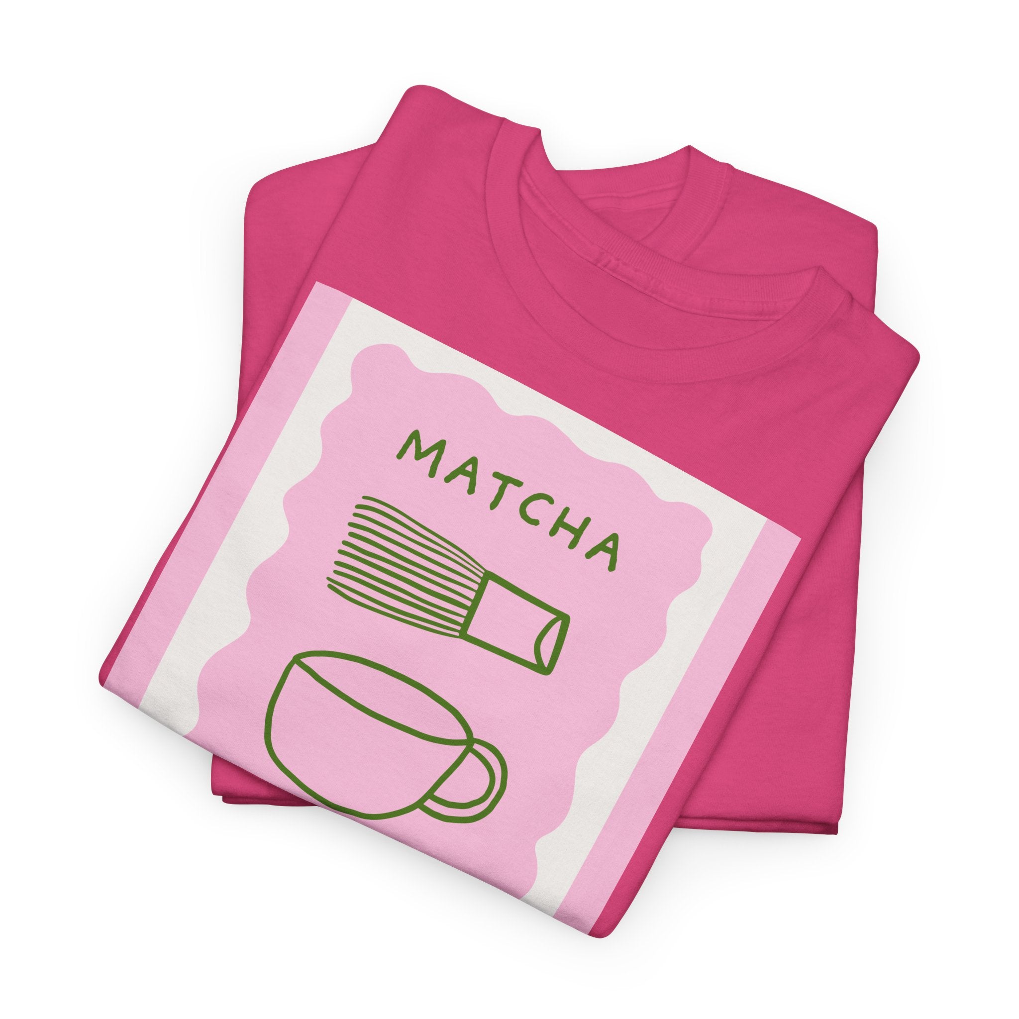 Smart Matcha Morning T-Shirt - Heat Mess