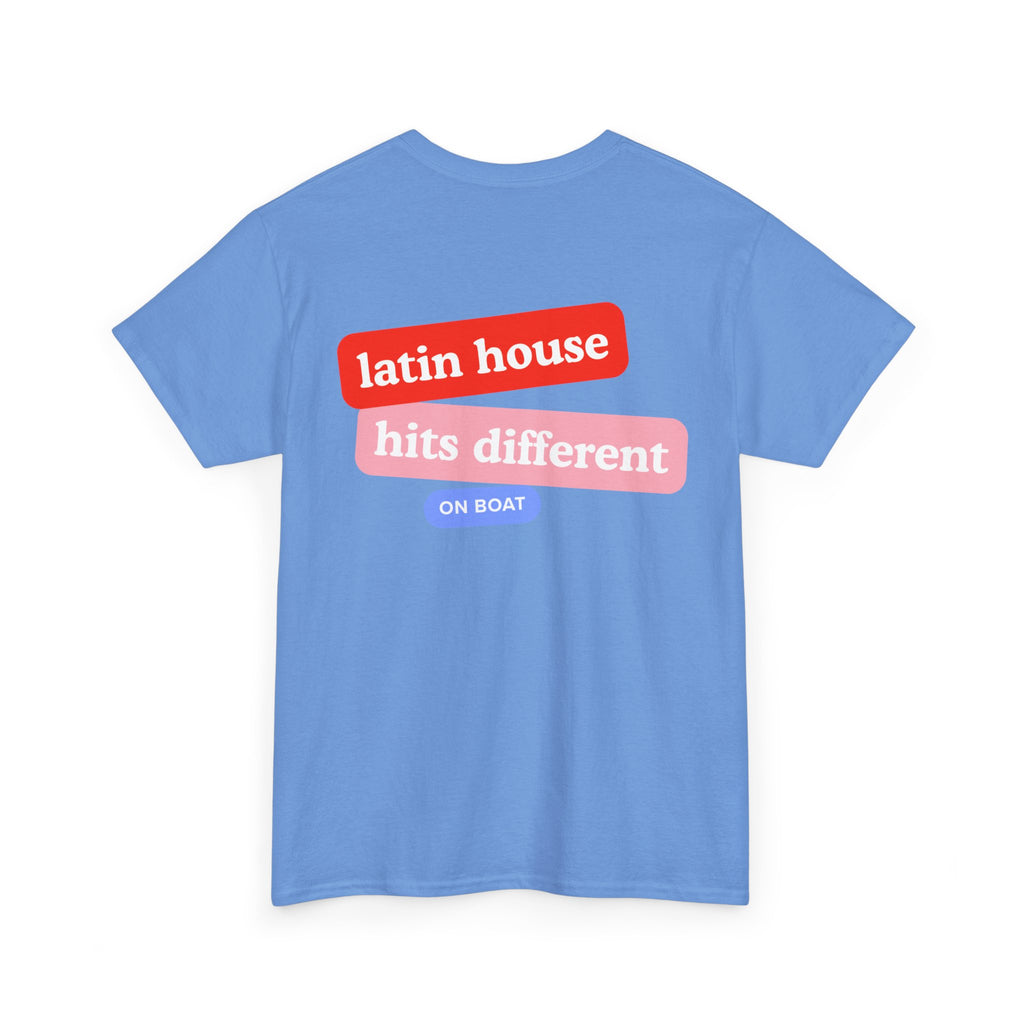 Latin House On Boat T-Shirt - Heat Mess