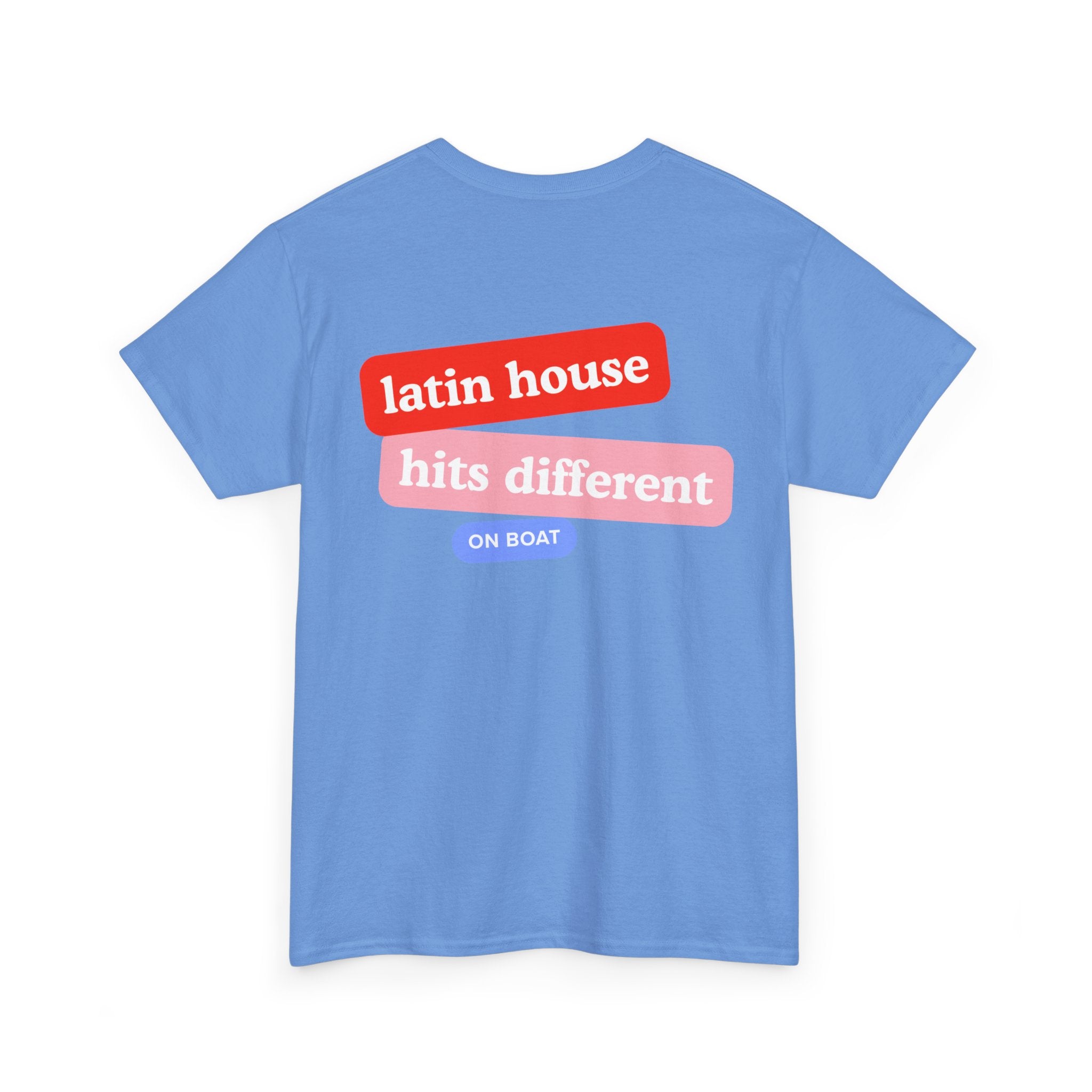 Latin House On Boat T-Shirt - Heat Mess