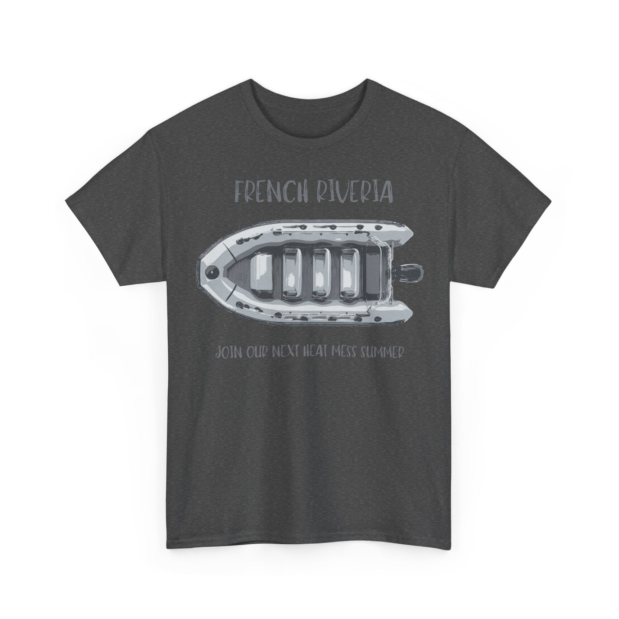 French Riviera Boat T-Shirt - Heat Mess