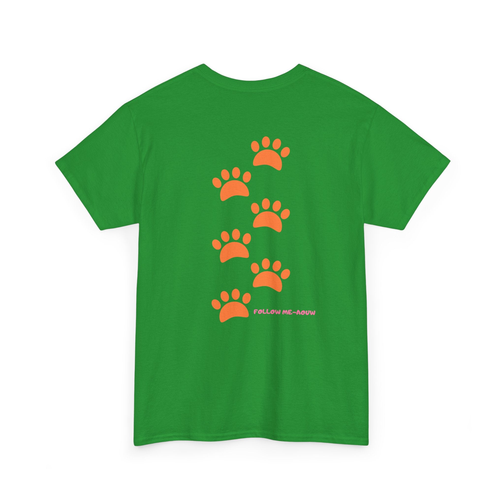 Cat Paw 'Following Me Always' T-Shirt - Heat Mess