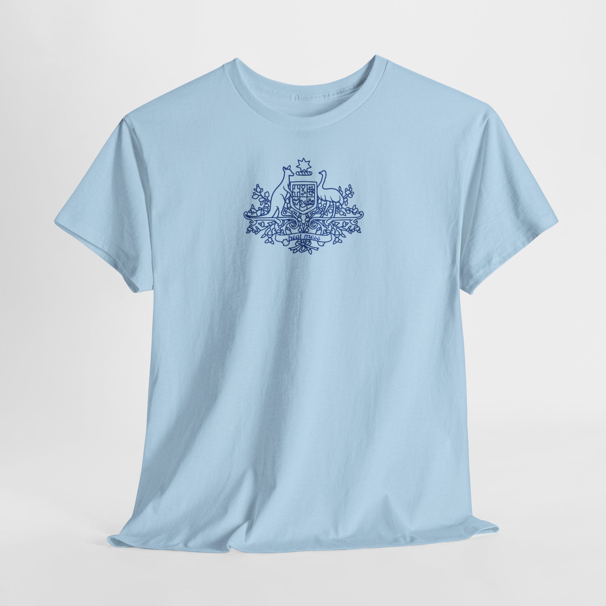 Scenic Cottage Blue Toile T-Shirt - Heat Mess