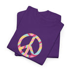 Peace Sign Tie-Dye T-Shirt - Heat Mess