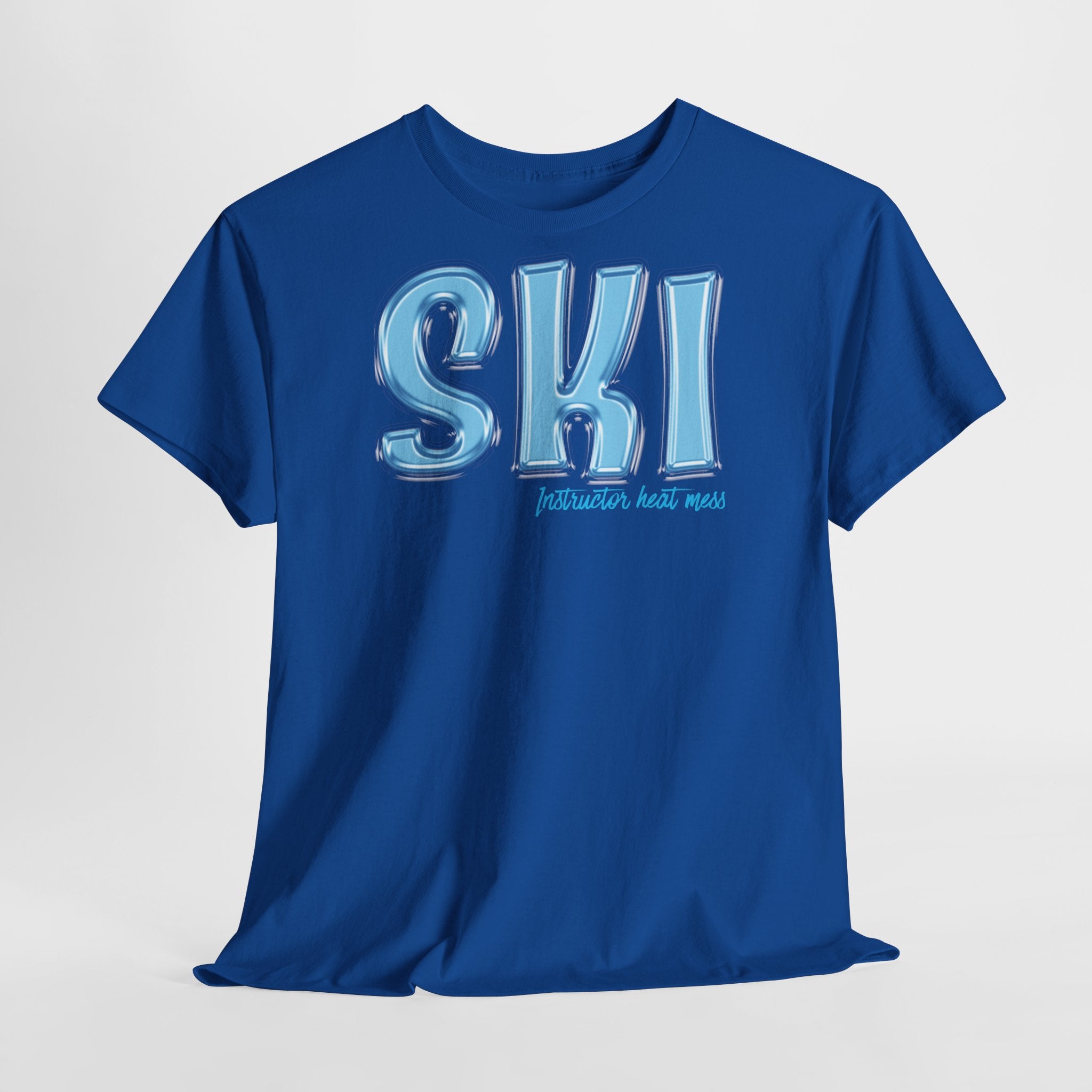 Ski Instructor T-Shirt Graphic Tee - Heat Mess