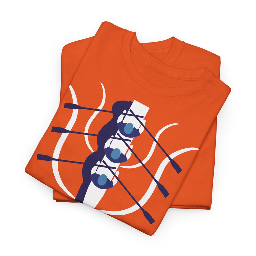 Rowing Crew Graphic T-Shirt - Heat Mess
