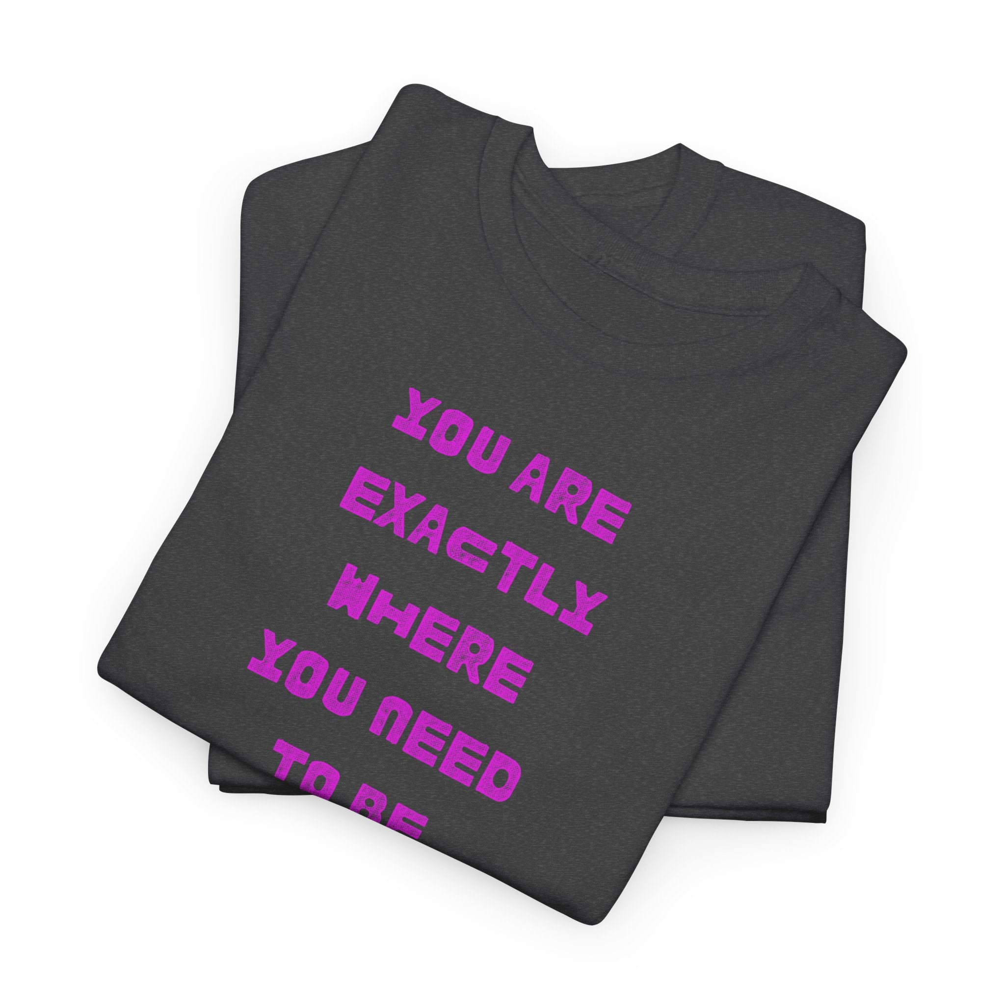"You Are Exactly Where You Need to Be" T-Shirt