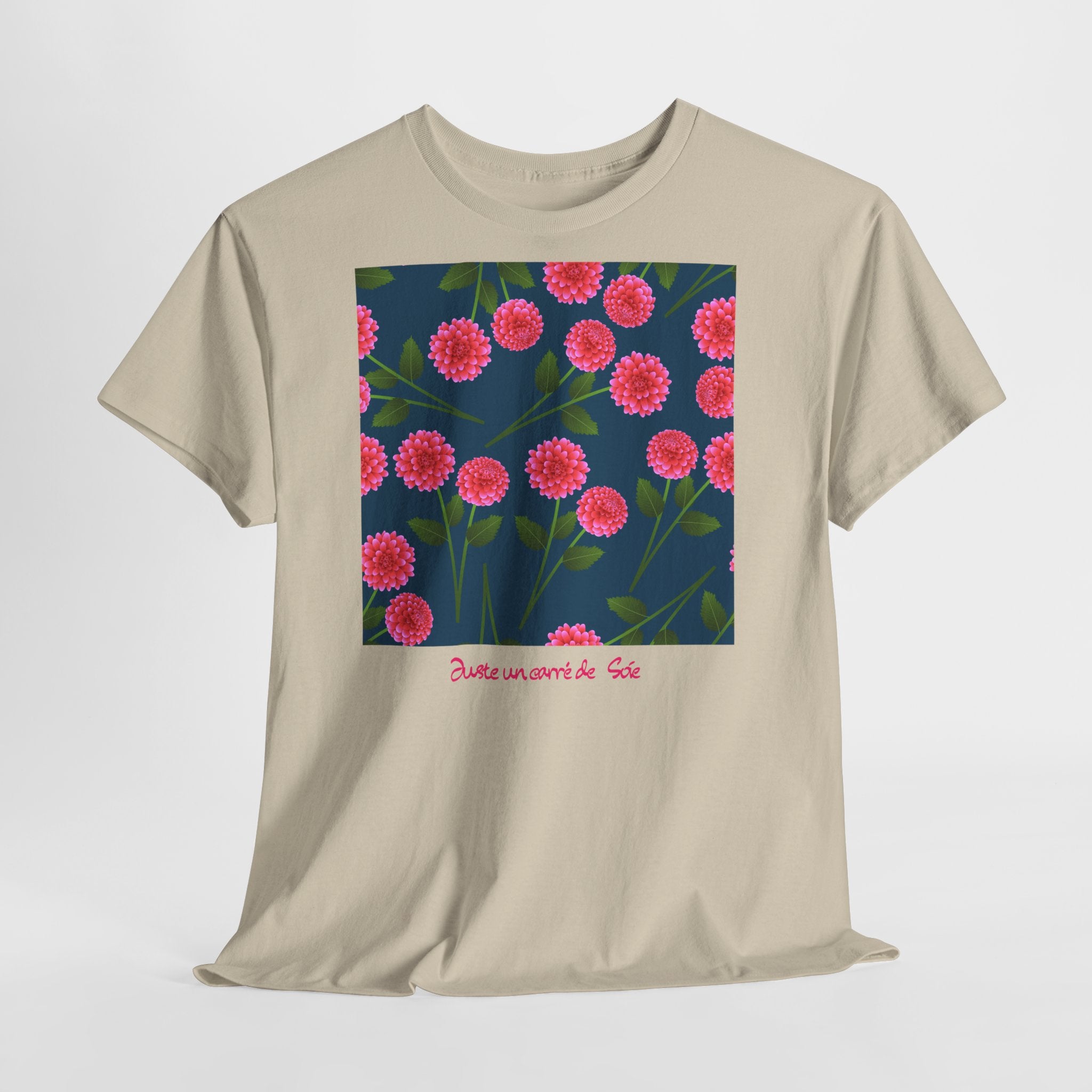 Pink Blooms Garden T-shirt - Heat Mess
