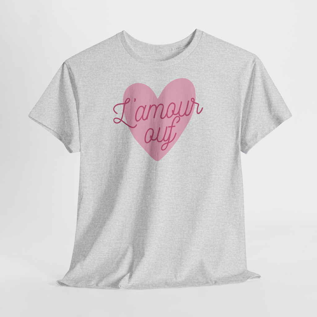 L'amour Ouf Heart T‑Shirt - Heat Mess