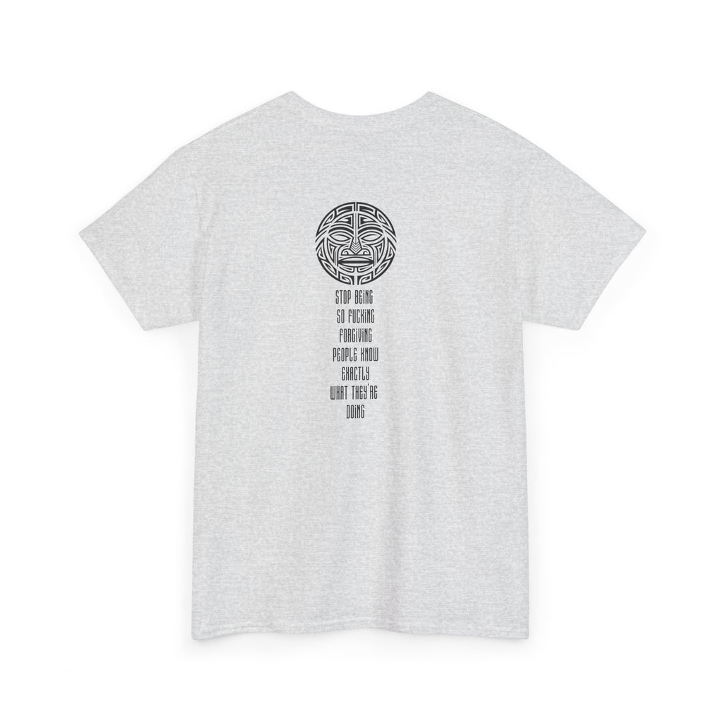 Minimal Back Circle T-Shirt - Heat Mess