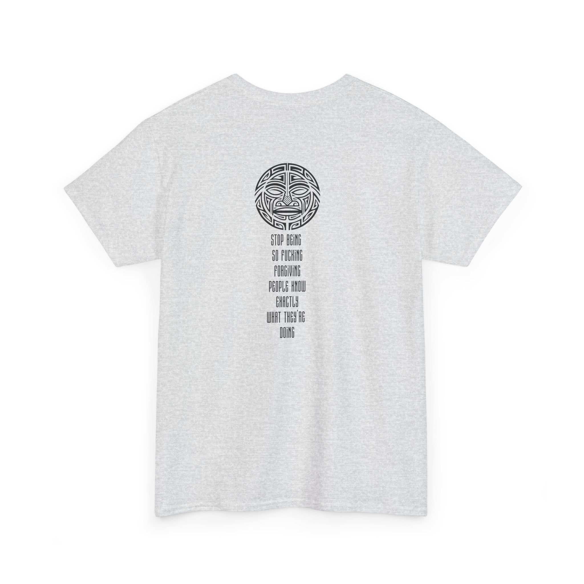 Minimal Back Circle T-Shirt - Heat Mess
