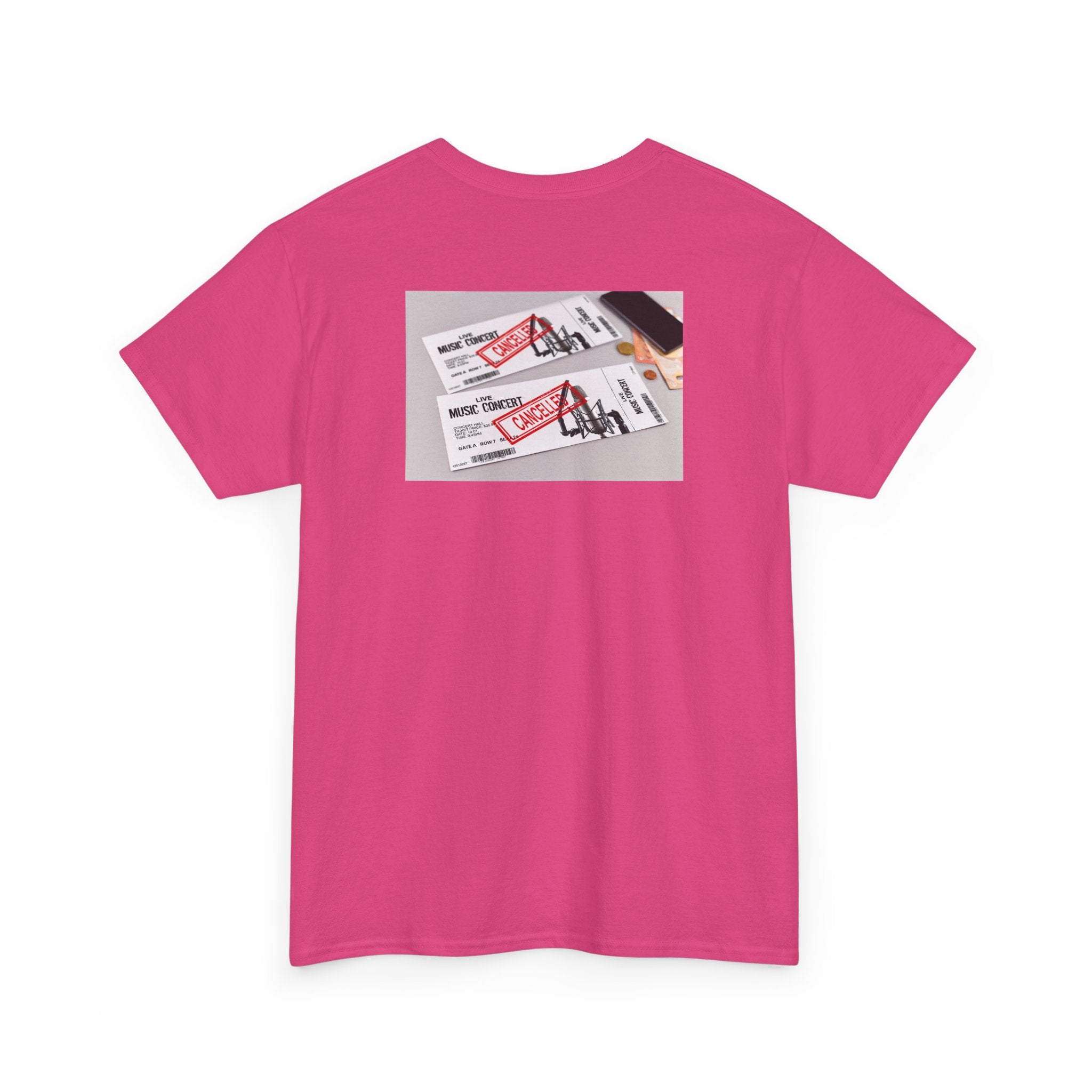 Concert Backprint T-Shirt - Heat Mess