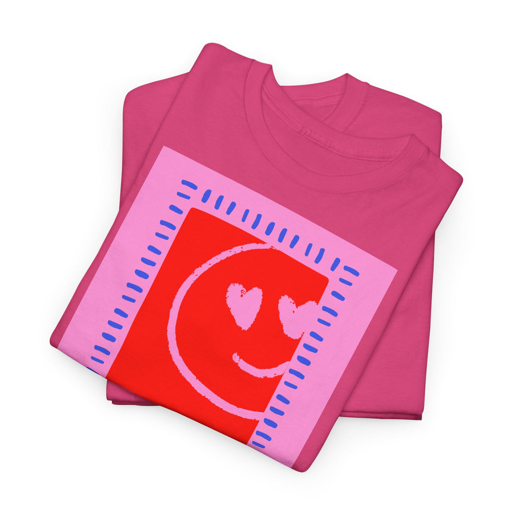 Love Smiley T-Shirt - Heat Mess