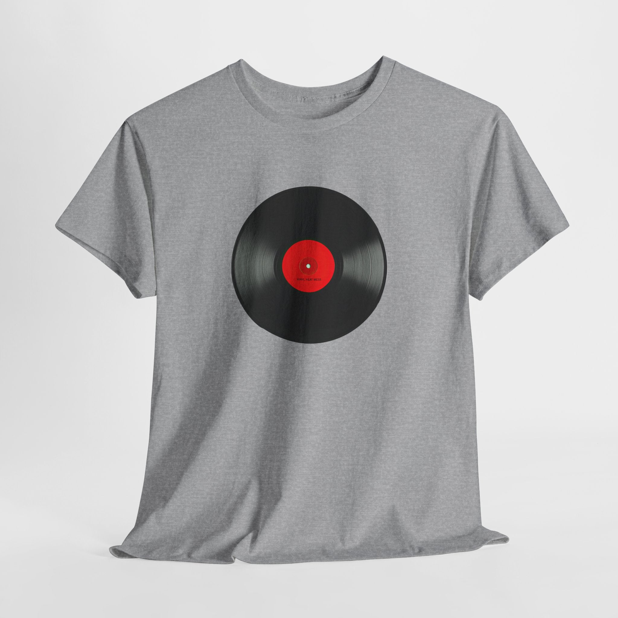 Vinyl Record T- Shirt - Heat Mess