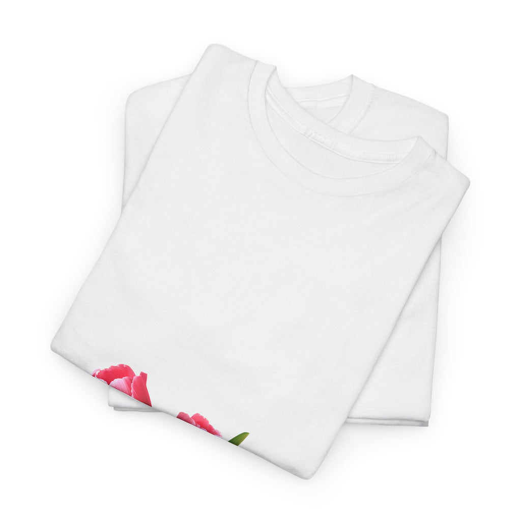Tulip Bouquet Pink T‑Shirt - Heat Mess