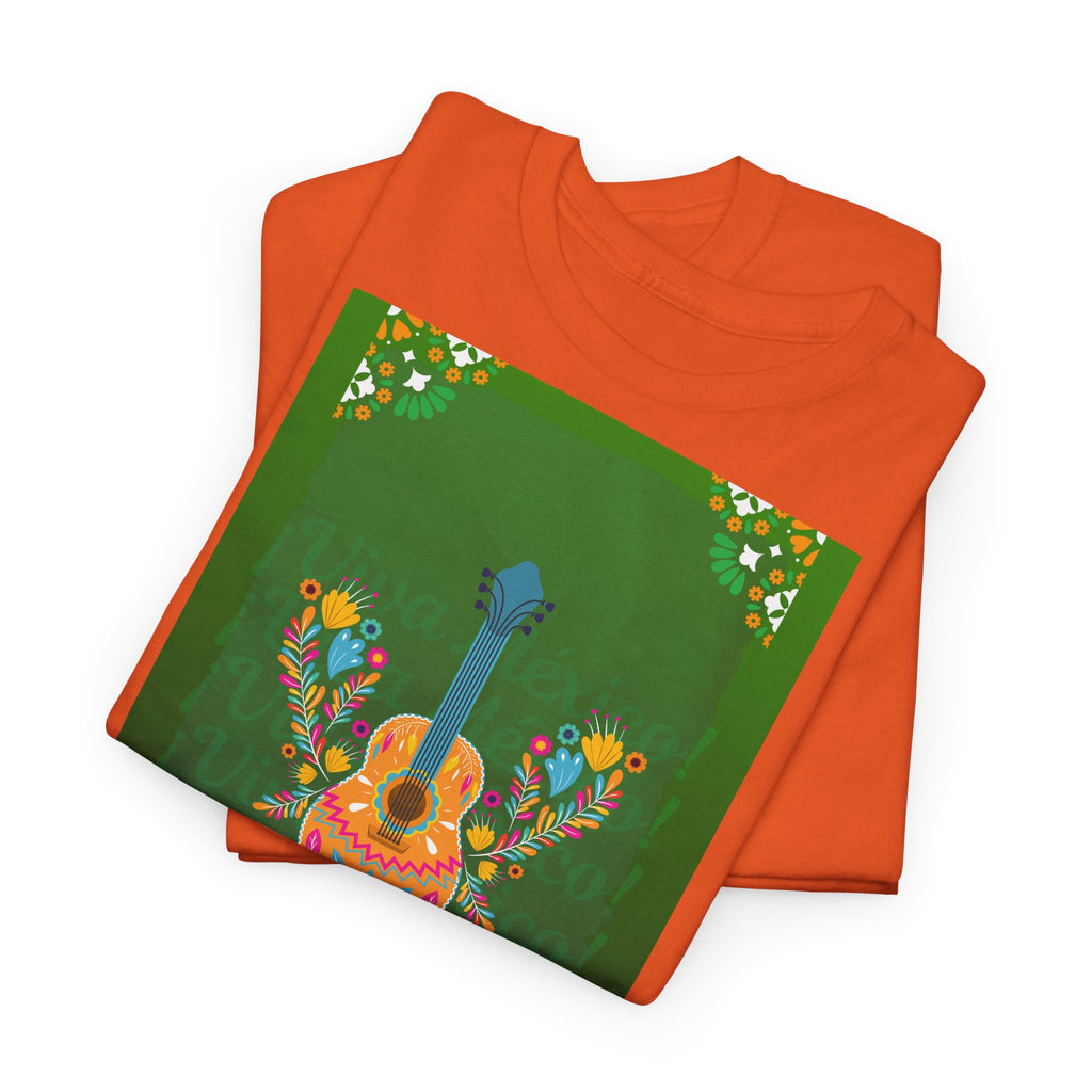 Floral Guitar T-Shirt - Heat Mess