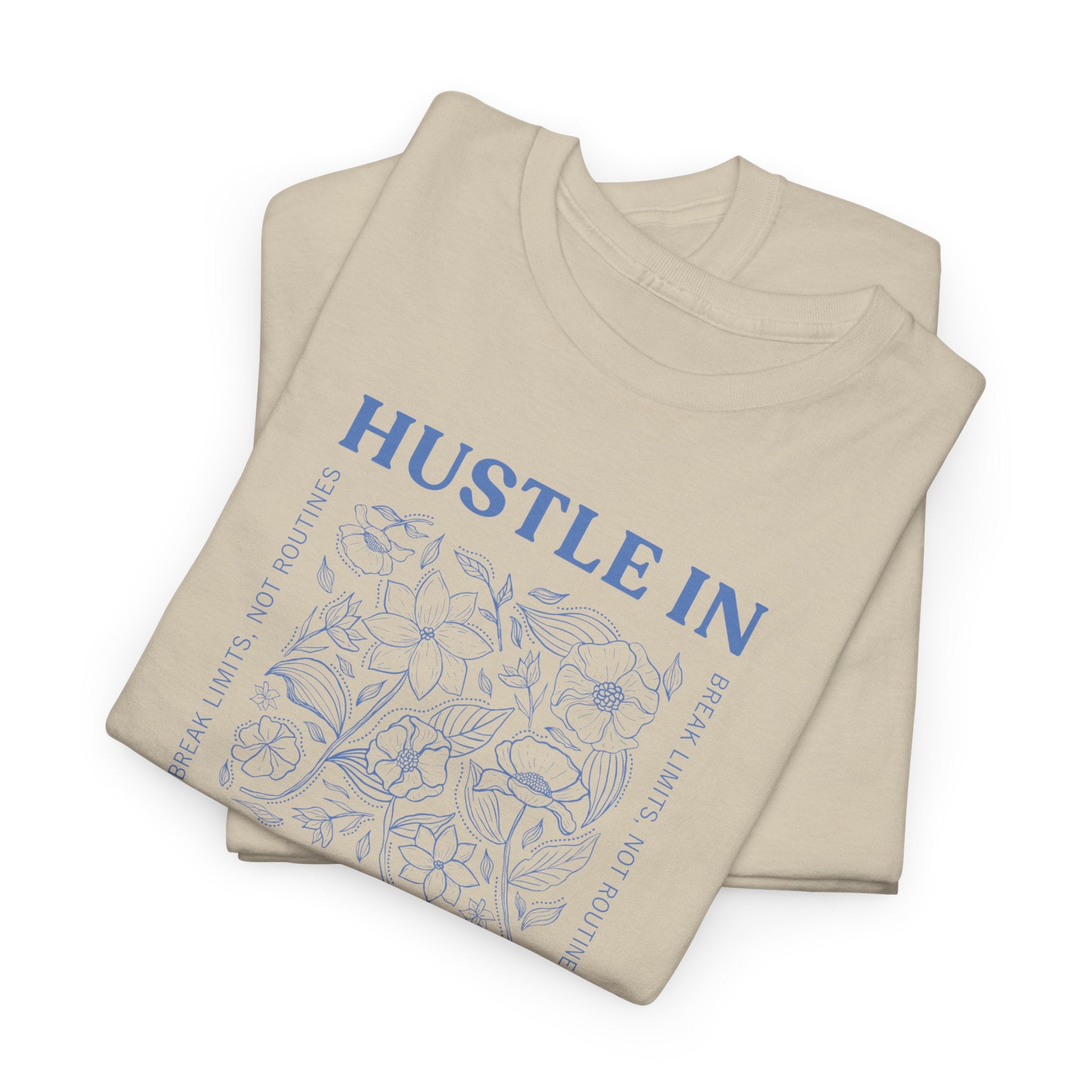Hustle In Silence T-Shirt - Heat Mess