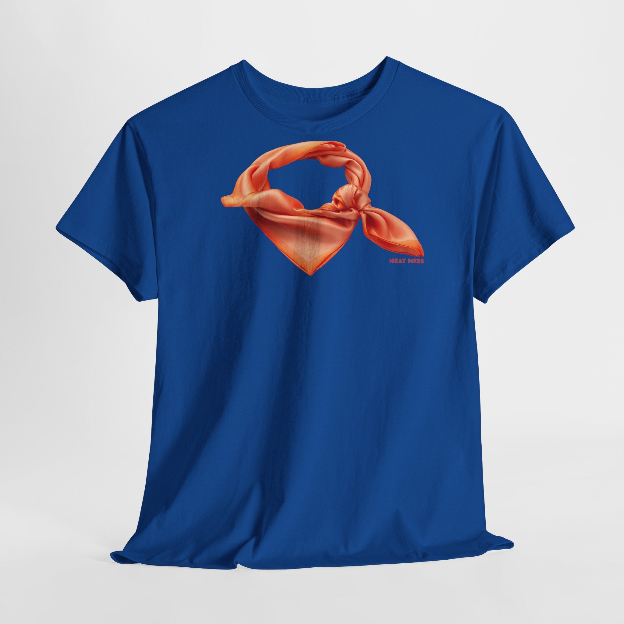 Silk Scarf Graphic T-Shirt - Heat Mess