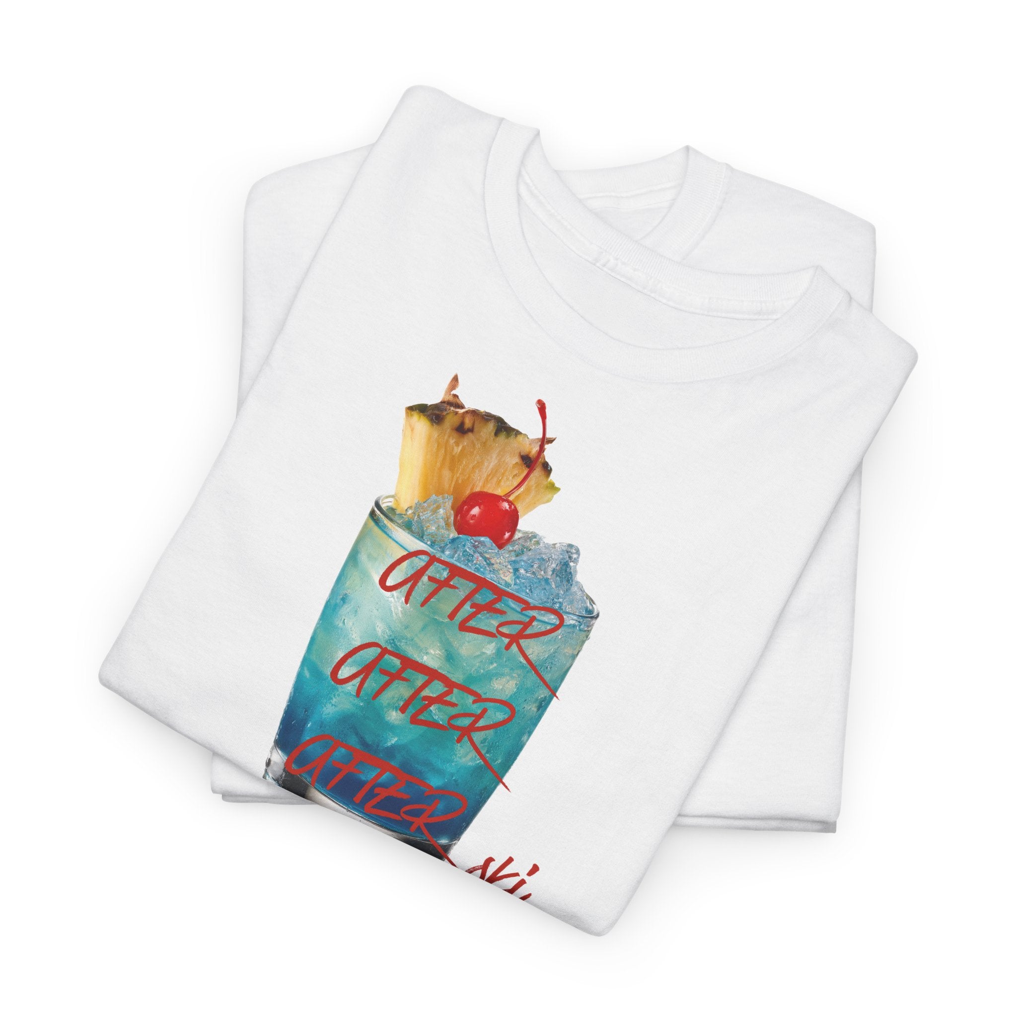 Cocktail Glass After Ski T-Shirt - Heat Mess
