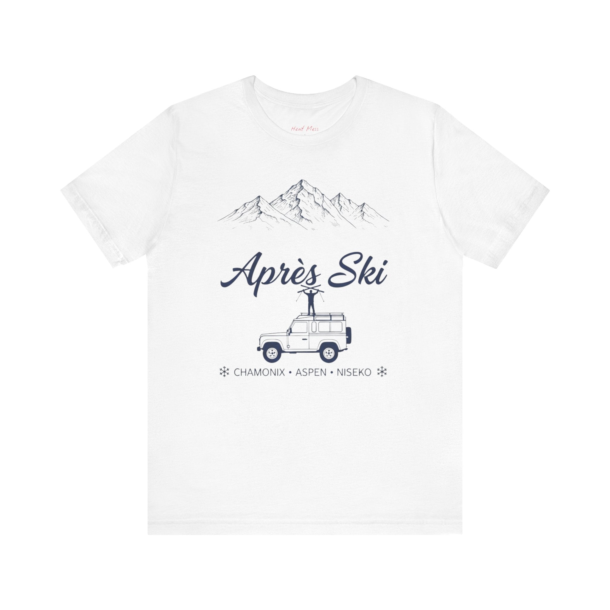Après Ski T-Shirt — Chamonix • Aspen • Niseko