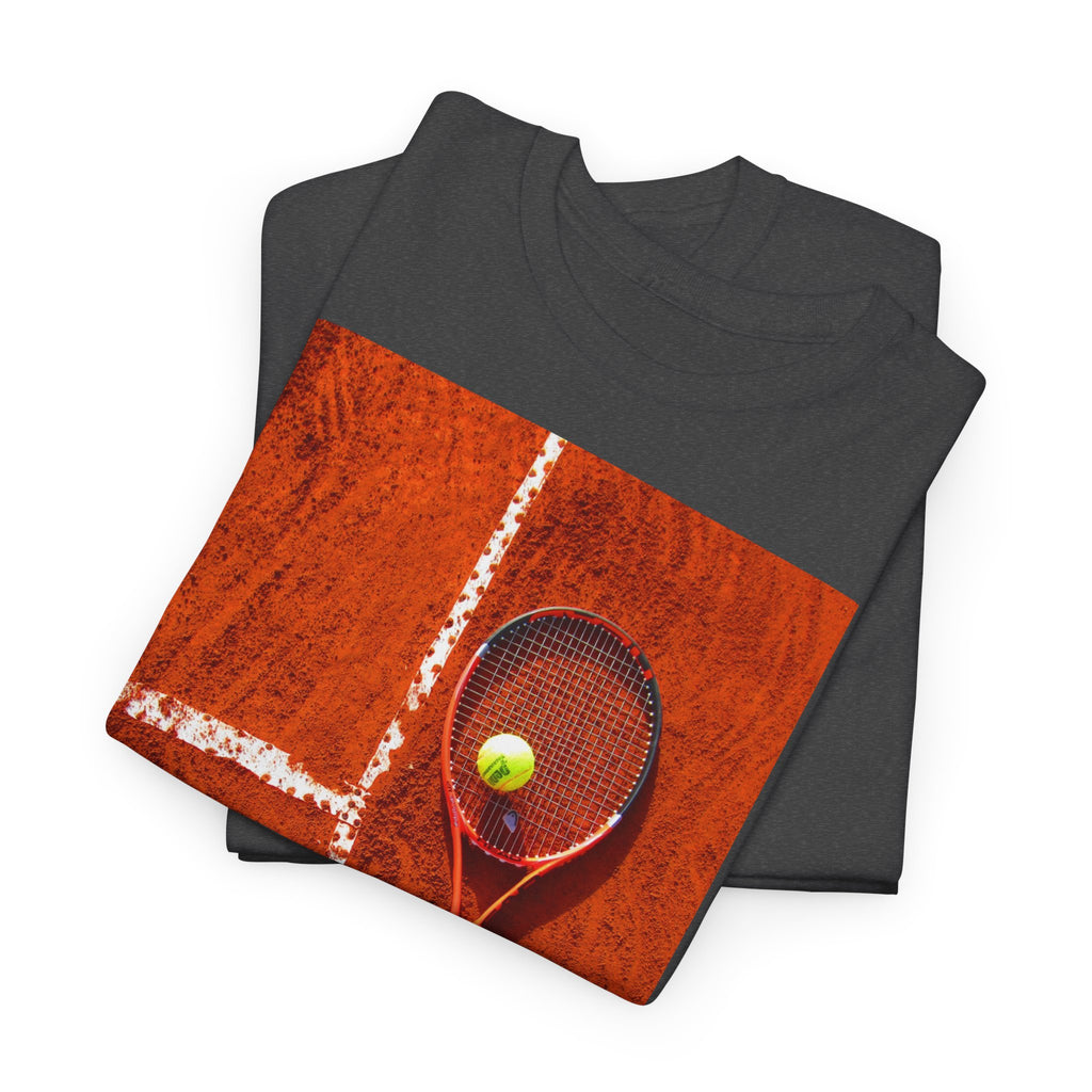 Tennis Racket & Ball T‑Shirt - Heat Mess