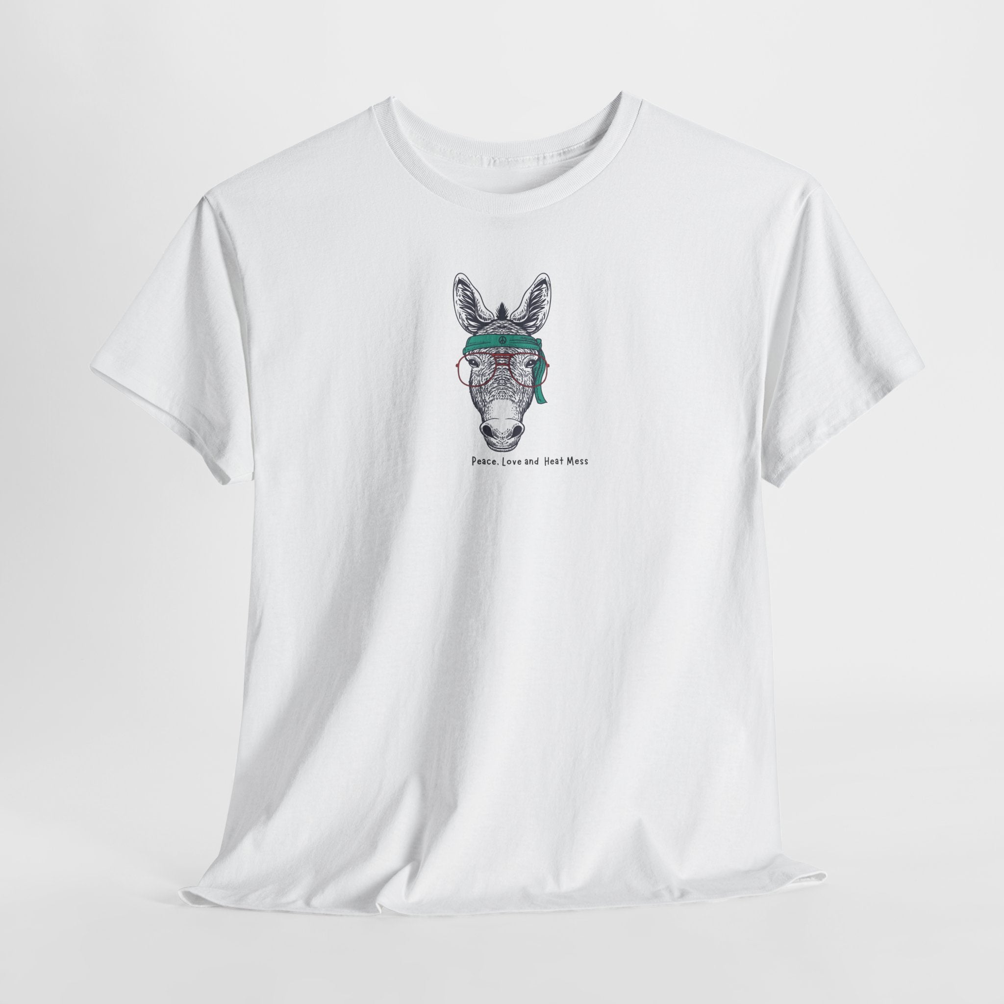 Donkey Face T-Shirt - Heat Mess