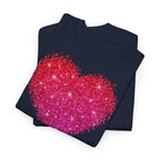 Love Sparkling Heart T‑Shirt - Heat Mess