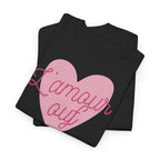 L'amour Ouf Heart T‑Shirt - Heat Mess