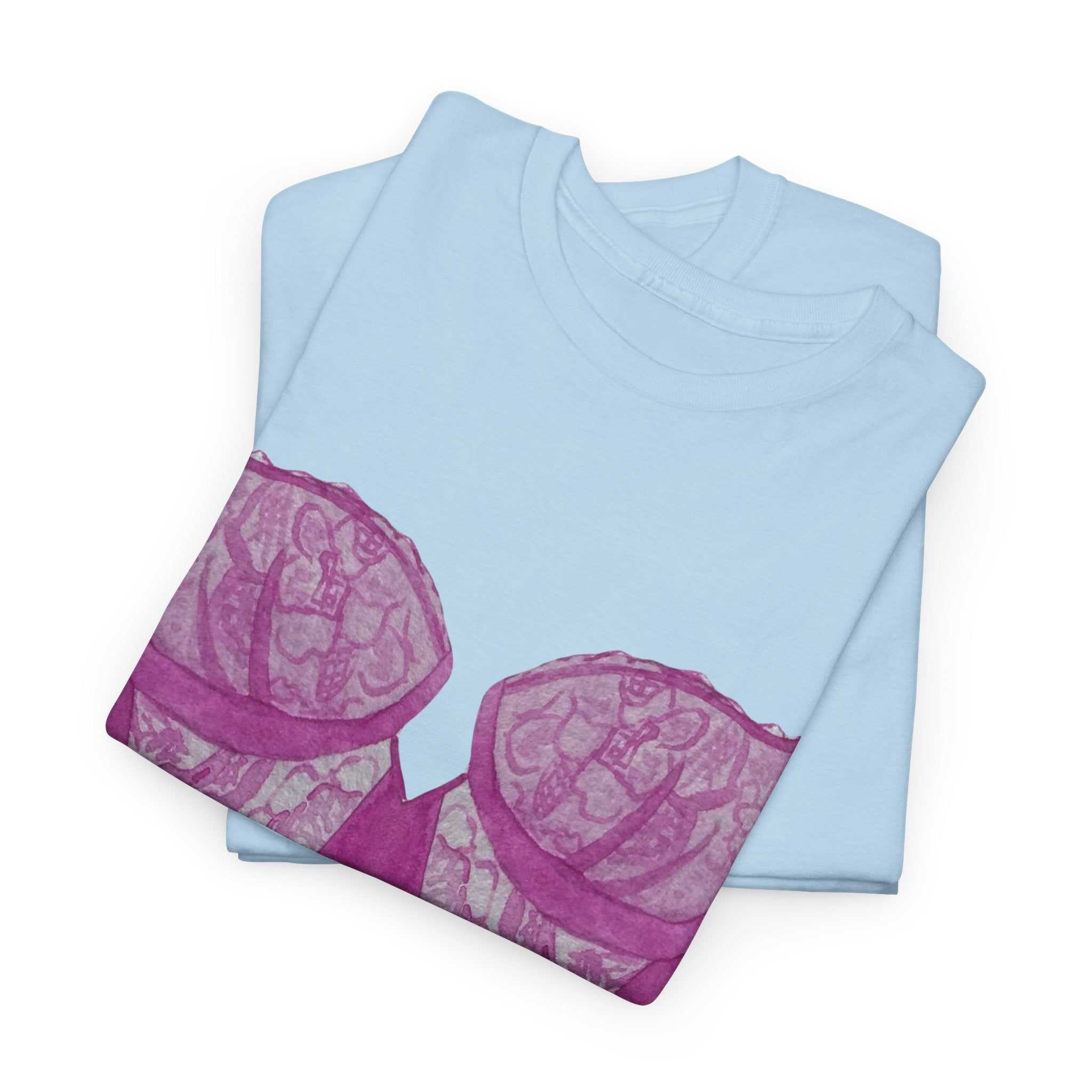 Lace Bralette T-Shirt - Heat Mess