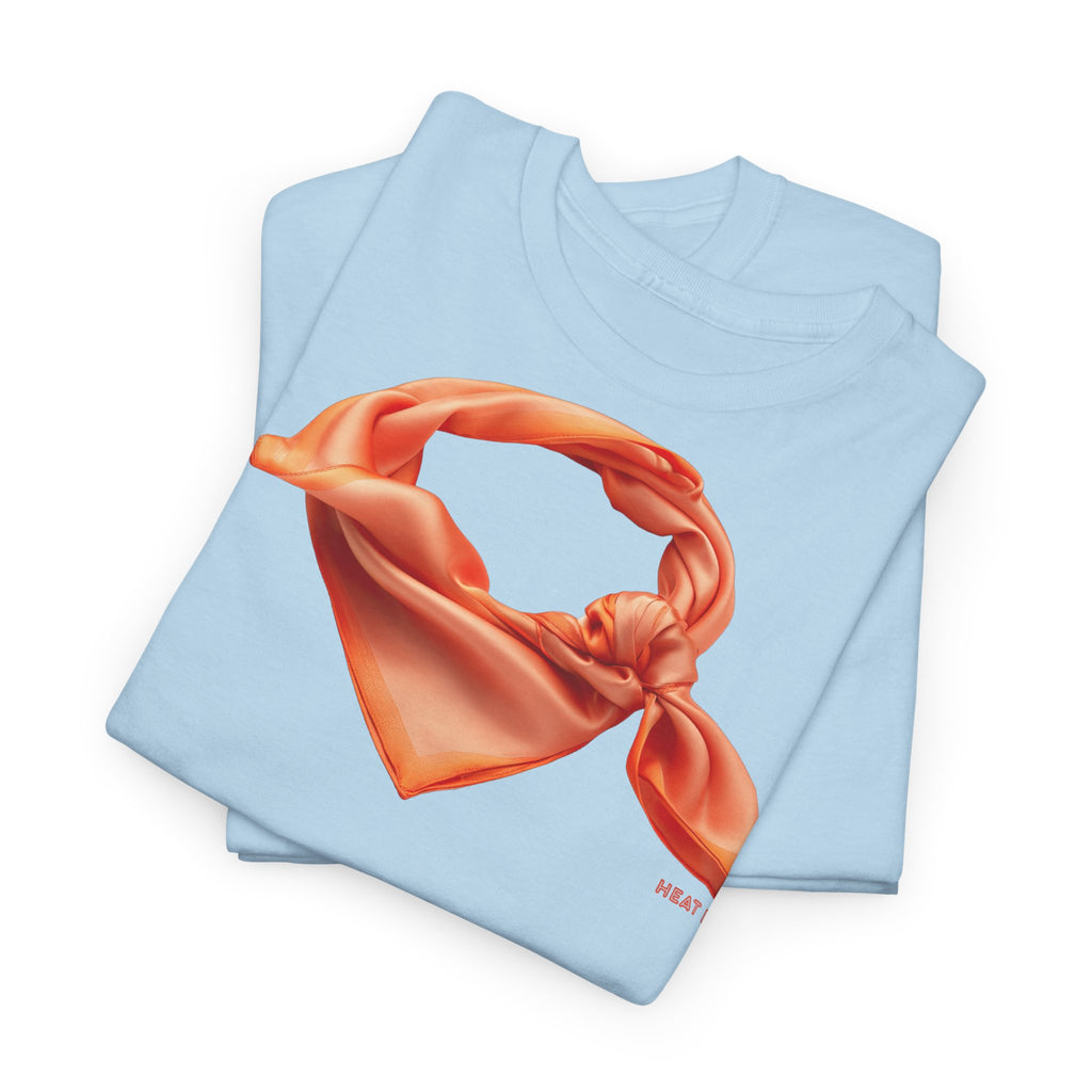 Silk Scarf Graphic T-Shirt - Heat Mess