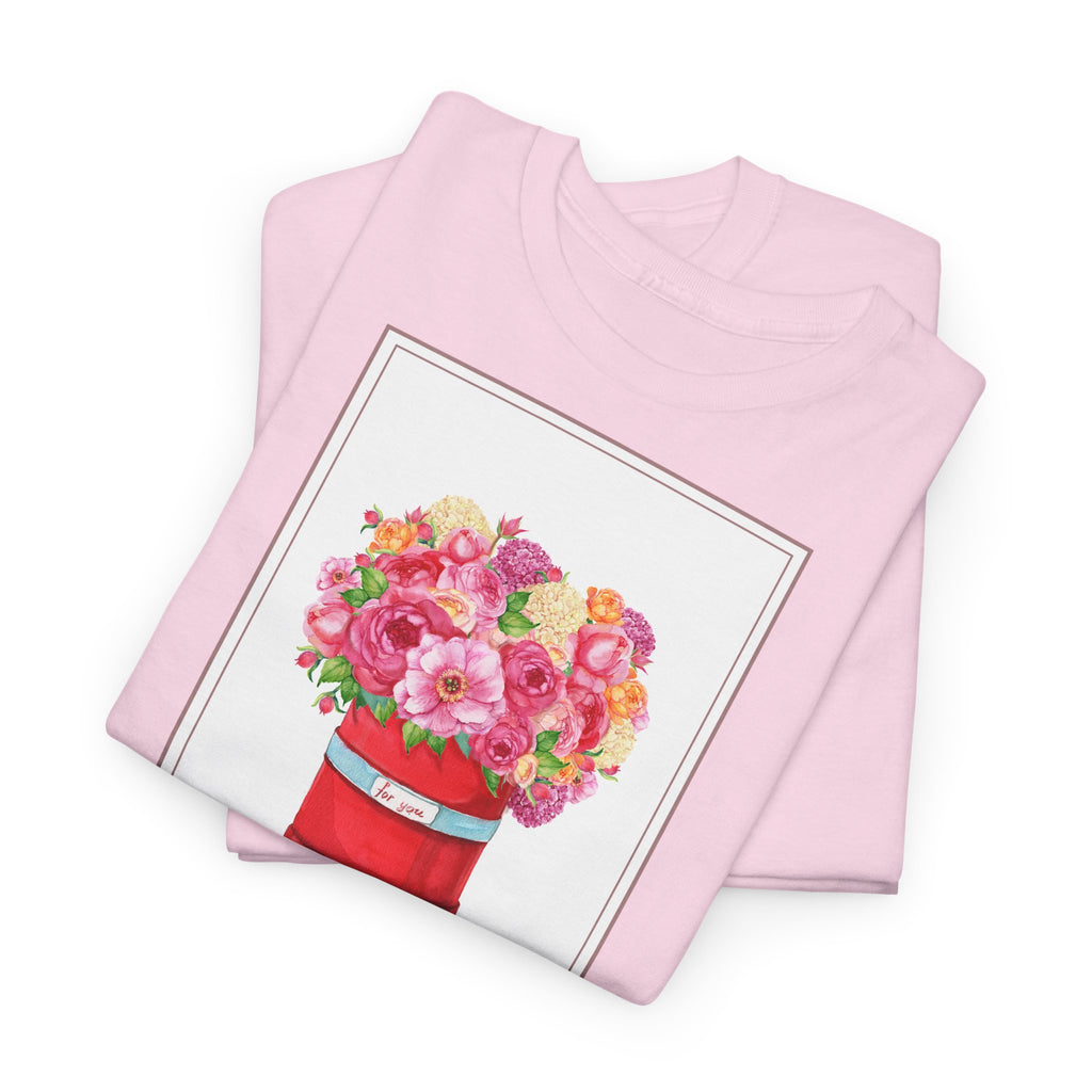 Love Floral I Love You T-Shirt - Heat Mess