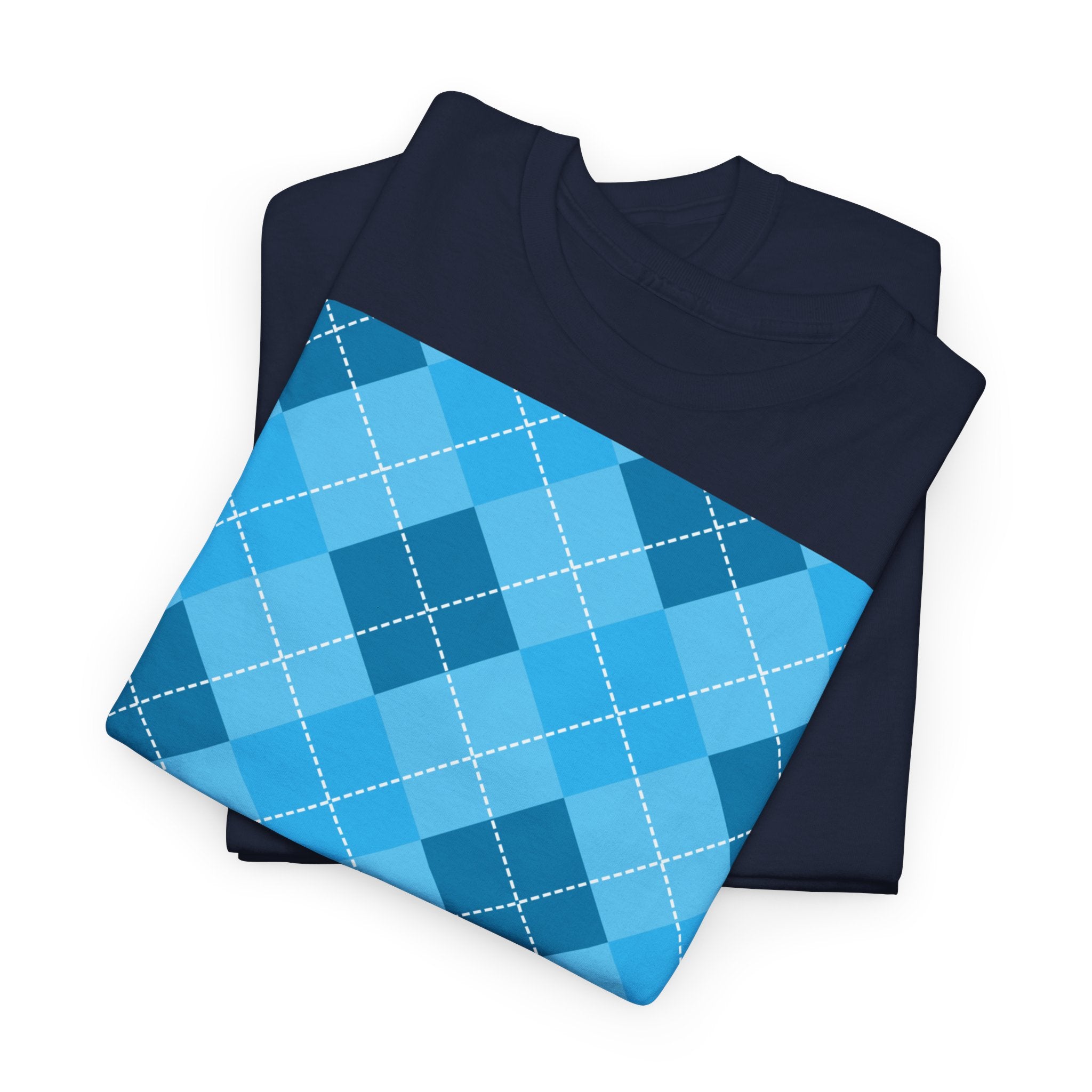 Blue "Keep Heart, Keep Smiling" T-Shirt - Heat Mess