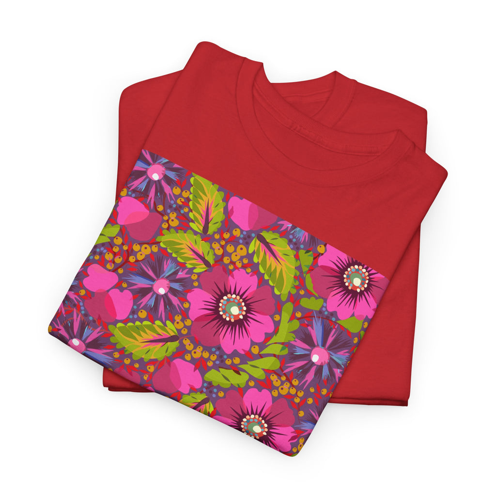 Floral Burst Tee Wildflowers T-Shirt - Heat Mess