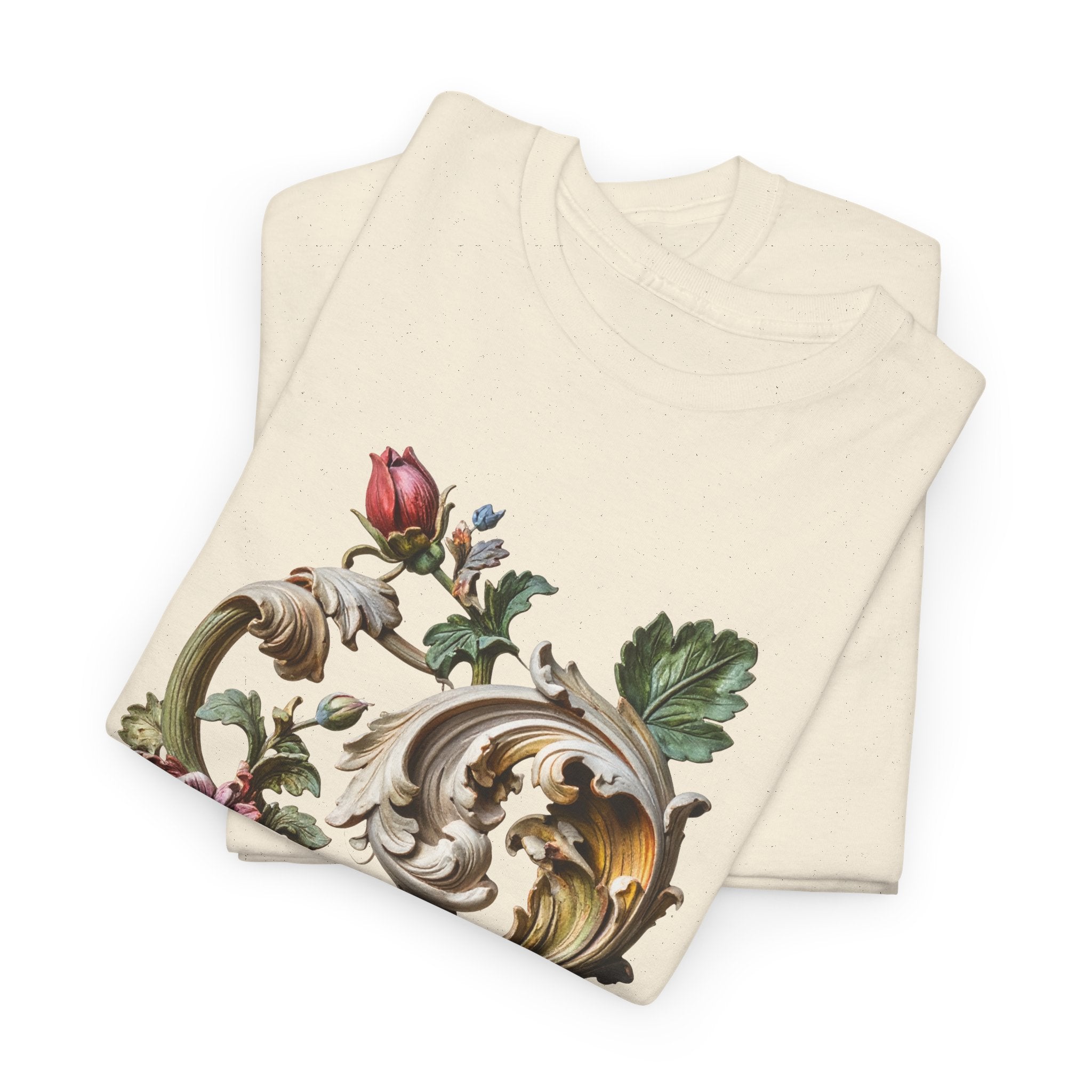 Floral Baroque T-Shirt - Heat Mess