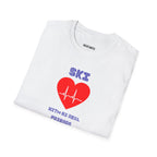 Ski Heartbeat T-Shirt - Heat Mess