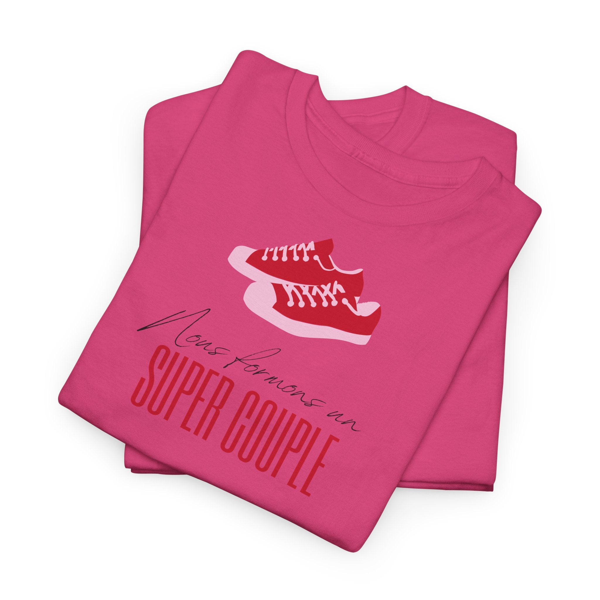 Love Super Couple T-Shirt - Heat Mess