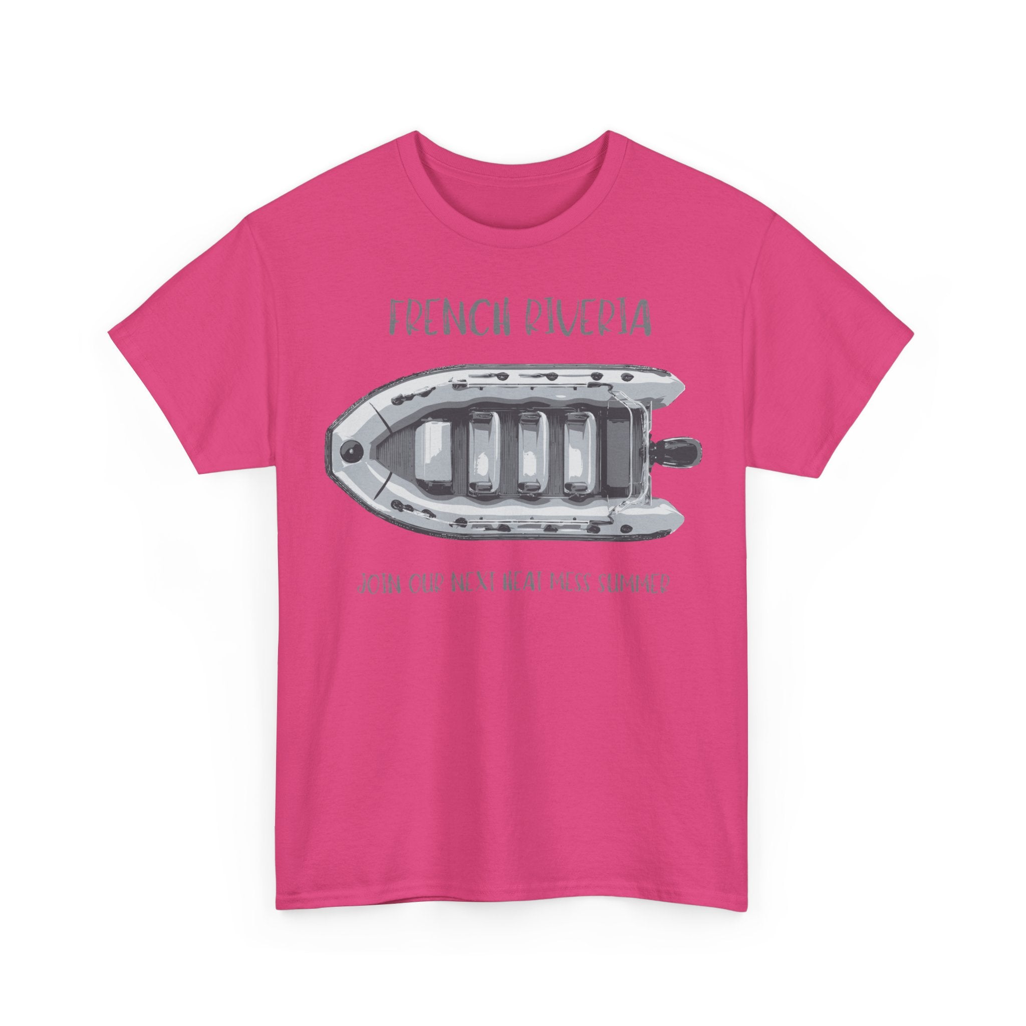 French Riviera Boat T-Shirt - Heat Mess